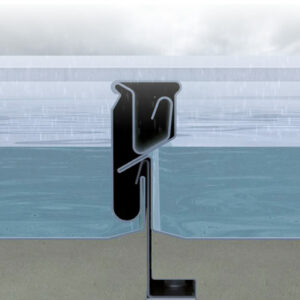 I canali convoglieranno l’acqua nella gronda appena il carico d’acqua lo consentirà.